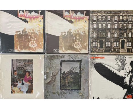 LED ZEPPELIN - LP PACK. A quality pack of 9 LPs by British rock icons Led Zeppelin. Titles include Physical Graffiti (SSK 894