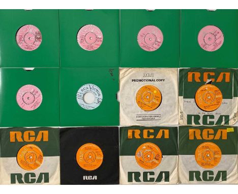 UK RCA 7" DEMOS/ STOCK COLLECTION (1968 ONWARDS). A fine collection of around 110 7" singles, all released on RCA, includes s