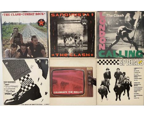 PUNK/ 2-TONE/ SKA - LP PACK. A fine selection of 16 LPs. Artists/ titles include The Clash inc London Calling (CBS CLASH 33, 