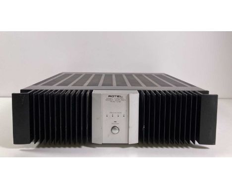 A Rotel RMB-1048 8-channel amplifier.