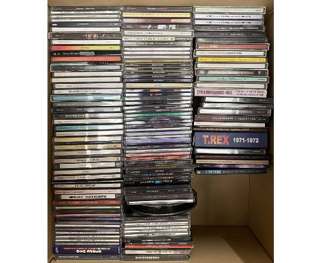 CD COLLECTION. A collection of around 220 x CDs. Artists include Bob Dylan, Eurythmics, Deep Purple, David Bowie, Foo Fighter