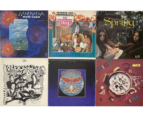 PSYCH/ GARAGE/ PROG - LP PACK. A fine collection of 13 rock LPs. Artists/ titles include American Spring (UAG 29363, UK Unite