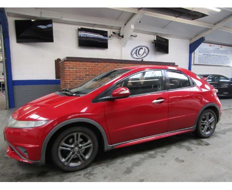 Make &amp; Model: Honda Civic SE I-DSIDate of Reg: FY58 BSVColour: Redcc: 1339MoT: 26-10-2022Fuel Type: PETROLMileage: 94kTra