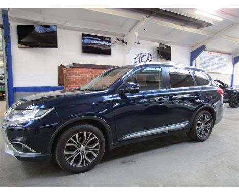 Make &amp; Model: Mitsubishi Outlander GX 4 DI-DDate of Reg: AU16 XNJColour: Bluecc: 2268MoT: 28-03-2022Fuel Type: DIESELMile