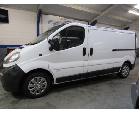 Make &amp; Model: Vauxhall Vivaro 2900 DTI LWBDate of Reg: DV54 VOKColour: Whitecc: 1870MoT: 20-08-2022Fuel Type: DIESELMilea