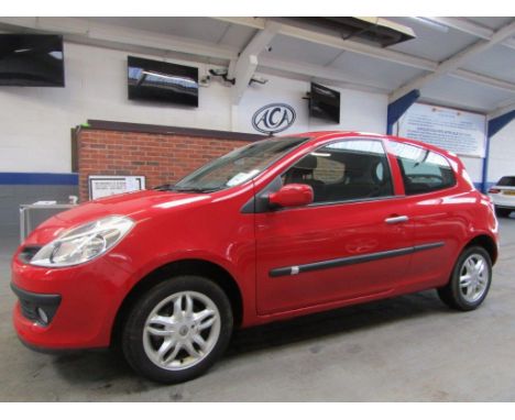 Make &amp; Model: Renault Clio ExpressionDate of Reg: AU08 RPXColour: Redcc: 1149MoT: 10-02-2023Fuel Type: PETROLMileage: 9kT