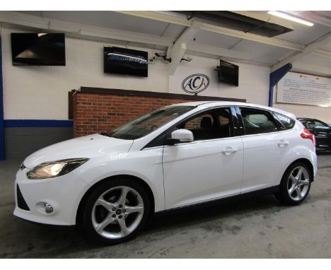 Make &amp; Model: Ford Focus Titanium TurboDate of Reg: OE62 OJNColour: Whitecc: 998MoT: 08-03-2023Fuel Type: PETROLMileage: 