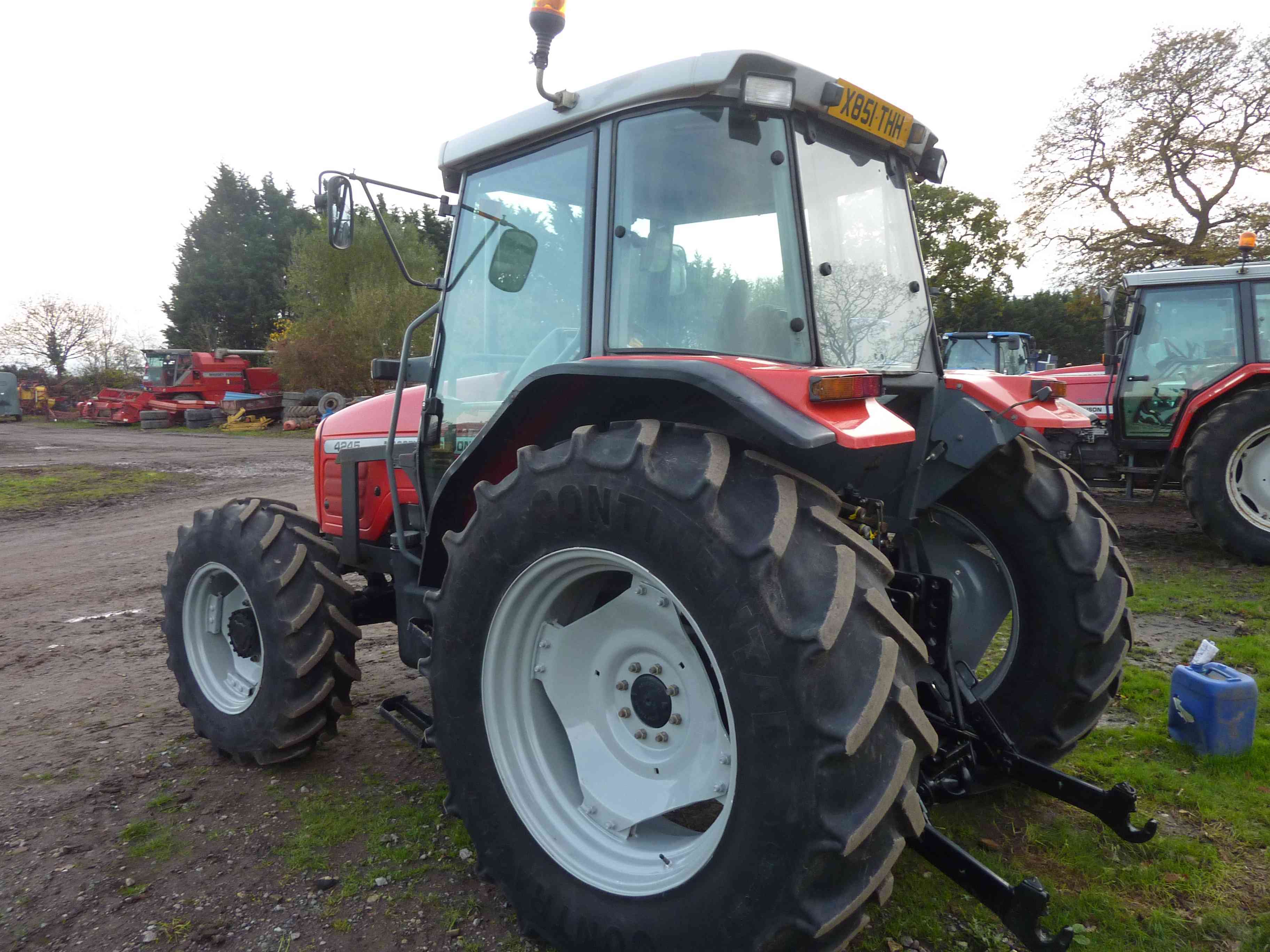 MF 4245 tractor, 7000 hours, 2001, X851 THH