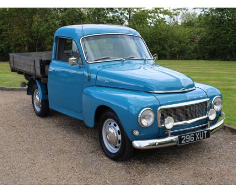 1961 Volvo P 21114 A Pick-Up LHDMake: VolvoModel: P21114A Pick UpYear: 1961Mileage: 12295VIN: 4059Configuration: Left Hand Dr