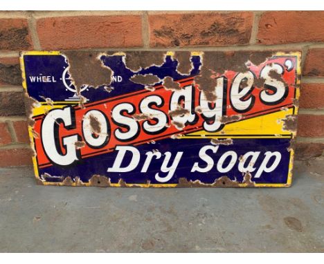 Gossages Dry Soap Enamel SignMake: Contact AuctioneerModel: Contact AuctioneerYear: 0Mileage: 0VIN: Contact AuctioneerConfigu