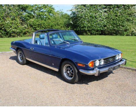 1973 Triumph Stag 3.0 LHDMake: Triumph Model: StagYear: 1973Mileage: 23407VIN: LE22211UConfiguration: Left Hand DriveRegistra