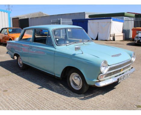 1966 Ford Cortina 1200 Deluxe  2-Dr Saloon MK IMake: Ford Model: Cortina Deluxe Year: 1966Mileage: 0VIN: BB74FL09286Configura