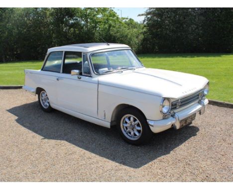 1969 Triumph Herald 13/60Make: TriumphModel: Herald 13/60Year: 1969Mileage: 62672VIN: GE34571DLConfiguration: Right Hand Driv