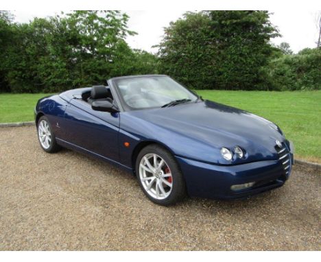 2005 Alfa Romeo Spider JTS LussoMake: Alfa Romeo Model: Spider JTS Lusso Year: 2005Mileage: 60725VIN: ZAR91600007015478Config