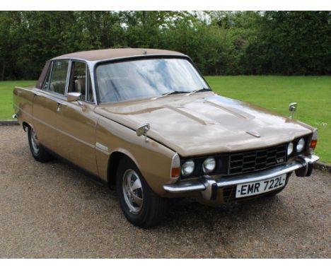 1970 Rover P6 3500 S 1 of 6 development carsMake: RoverModel: P6 3500 SYear: 1972Mileage: 44000VIN: 48103188AConfiguration: R