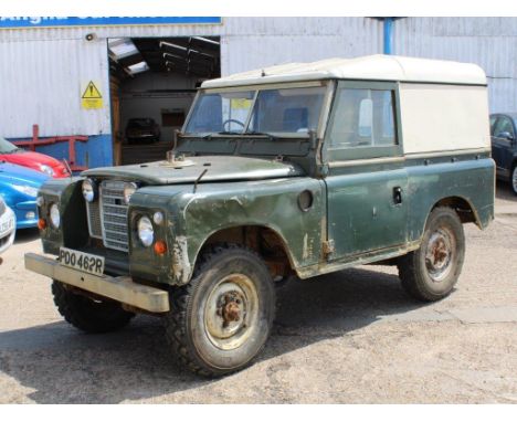 1977 Land Rover 88 SWB SIII"Make: Land RoverModel: 88" Year: 1977Mileage: 112184VIN: 90133485AConfiguration: Right Hand Drive