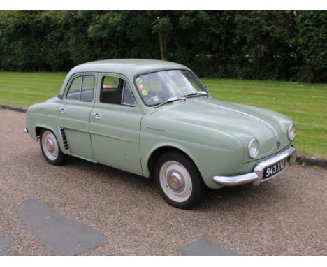 1956 Renault Dauphine LHDMake: Renault Model: Dauphine Year: 1956Mileage: 83000VIN: 2732348Configuration: Left Hand DriveRegi