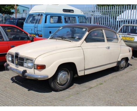 1975 Saab 96 V4Make: SaabModel: 96 V4Year: 1975Mileage: 33424VIN: 96752005078Configuration: Right Hand DriveRegistration: GVL