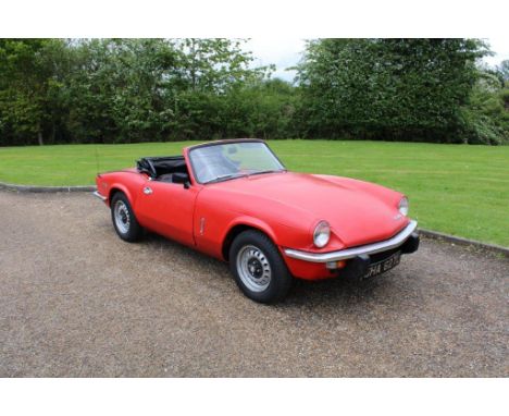 1972 Triumph Spitfire MKIVMake: TriumphModel: Spitfire MK IVYear: 1972Mileage: 3419VIN: FH43784Configuration: Right Hand Driv