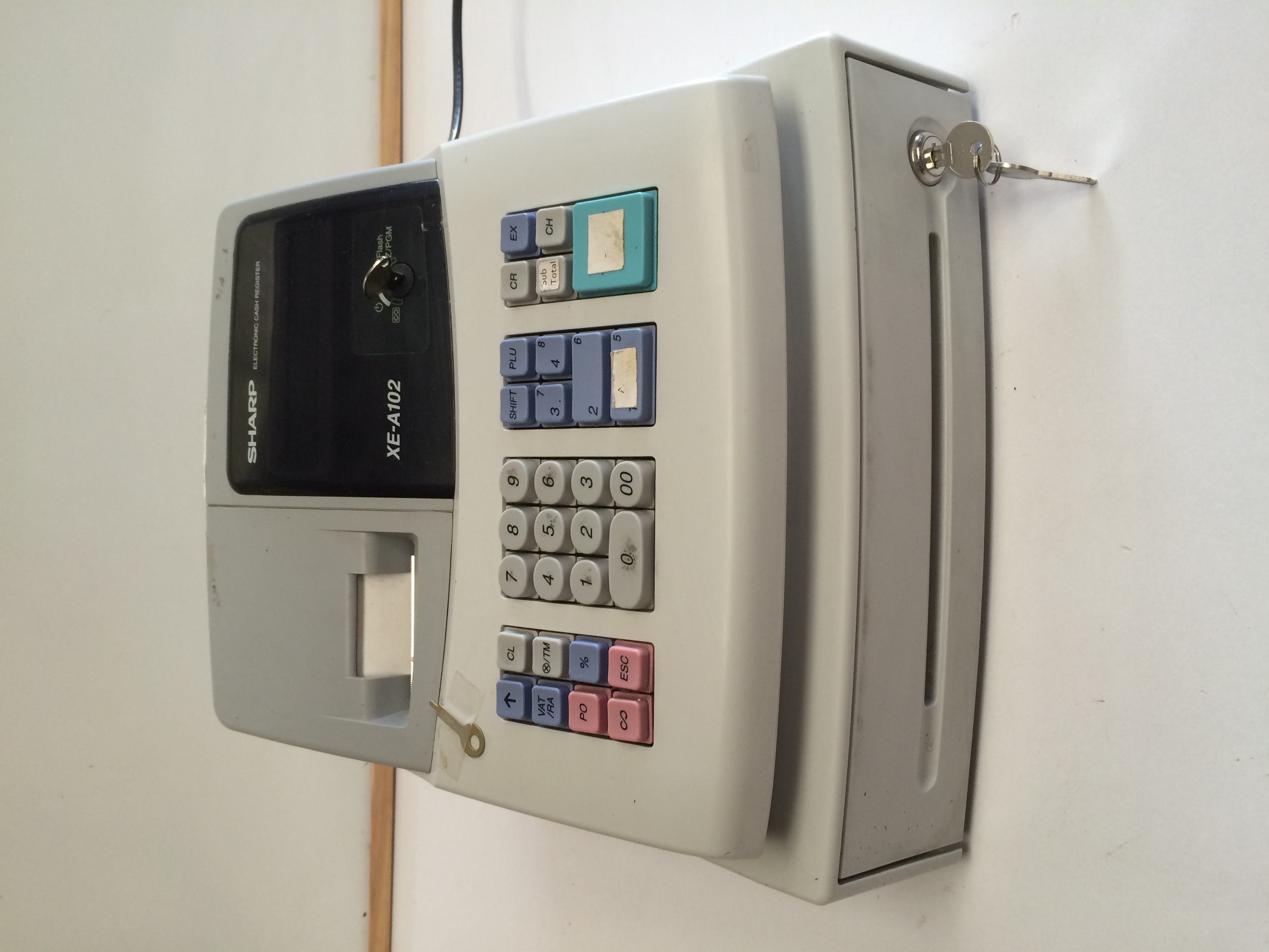 Sharp Electronic Cash Register ( Model Number XE A102 ) Appraisal