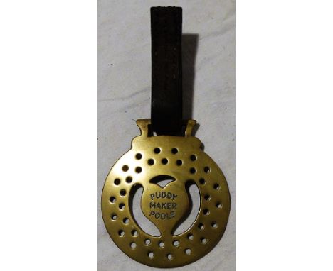 HORSE BRASS PUDDY MAKER OF POOLE 