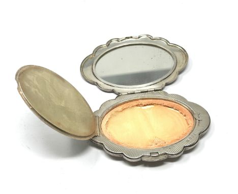 Vintage Silver compact weight 98g