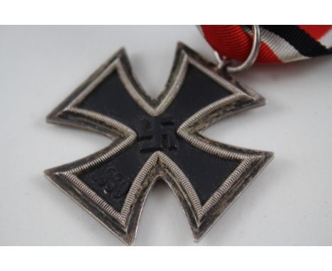 WW2 German Iron Cross 2nd Class, Ring Stamped 123