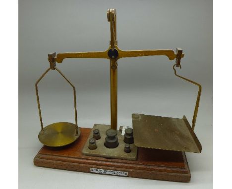 A set of postal scales