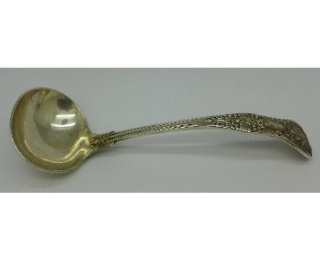 A Walker & Hall silver ladle, Sheffield 1900, 110g