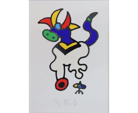 Alt, Otmar (geb. 1940 Werningerode) Drei Arbeiten. Farbsiebdruck bzw. Serigraphie, je u. mit Bleistift sign. und 2x num. Blat