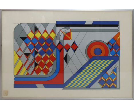 Fünf moderne Künstlergraphiken (20. Jh.) Dabei Arbeiten von Louise Rösler (1907-1993), Karl Rödel (1907-1982), Otto Herbert H