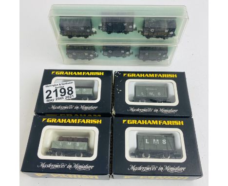 10x Graham Farish/Peco N Gauge Assorted Wagons All Boxed - P&amp;P Group 1 (£14+VAT for the first lot and £1+VAT for subseque