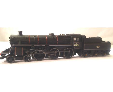 Bachmann class 4 BR Black, Late Crest 75073 in excellent condition, unboxed. P&P Group 1 (£14+VAT for the first lot and £1+VA