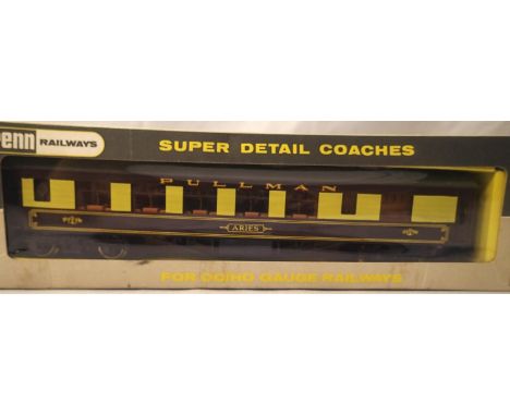 Wrenn W6004 Pullman car second blue.grey S302S, near mint condition, box is fair - good. P&amp;P Group 1 (£14+VAT for the fir