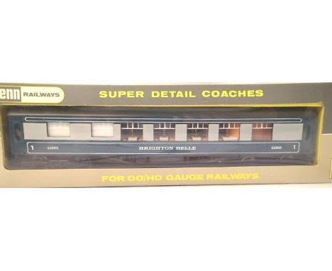 Wrenn W6005A Pullman car first class blue/grey S280S, Brighton, Belle, near mint condition, boxed. P&amp;P Group 1 (£14+VAT f