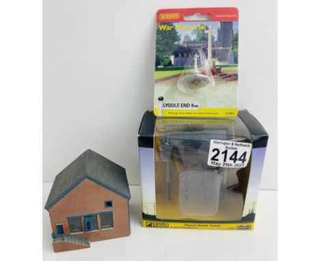 Graham Farish N Gauge Scenecraft &amp; Hornby Lyddle End Assorted Buildings Boxed  - P&amp;P Group 3 (£25+VAT for the first l