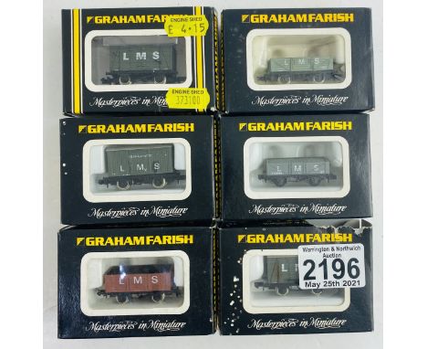 6x Graham Farish N Gauge Assorted Wagons All Boxed - P&amp;P Group 1 (£14+VAT for the first lot and £1+VAT for subsequent lot