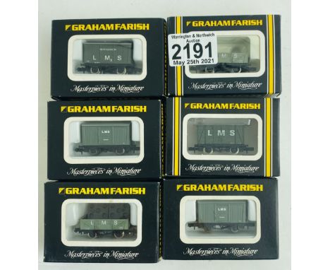 6x Graham Farish N Gauge Assorted Wagons All Boxed - P&amp;P Group 1 (£14+VAT for the first lot and £1+VAT for subsequent lot