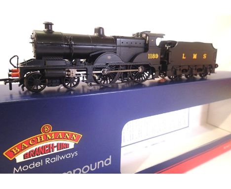 Bachmann 31-931 compound 1189, LMS Black in near mint condition, boxed. P&amp;P Group 1 (£14+VAT for the first lot and £1+VAT