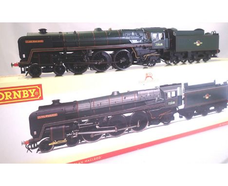 Hornby R2847 Clan Macleod 72008, BR Green, Late Crest in near mint condition, boxed. P&P Group 1 (£14+VAT for the first lot a