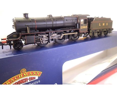 Bachmann 31-690 Mogul LMS lined black no 2965, in near mint condition, boxed. P&amp;P Group 1 (£14+VAT for the first lot and 