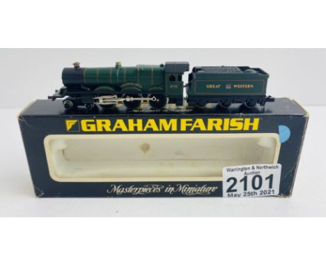 Graham Farish N Gauge Castle Class Locomotive Boxed  - P&amp;P Group 1 (£14+VAT for the first lot and £1+VAT for subsequent l