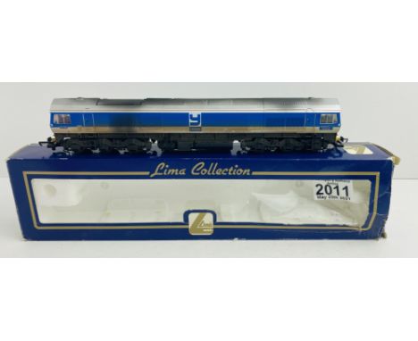 Lima OO Gauge Yeoman Class 59 Weathered Locomotive Boxed  - P&amp;P Group 1 (£14+VAT for the first lot and £1+VAT for subsequ