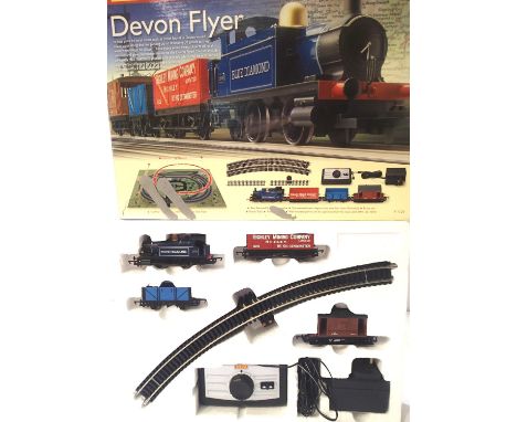Hornby R1121 Devon Flyer train set. All complete but missing track mat and paperwork. P&P Group 1 (£14+VAT for the first lot 