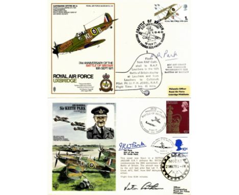 PARK KEITH: (1892-1975) New Zealand Air Chief Marshal of World War II, played a significant role during the Battle of Britain