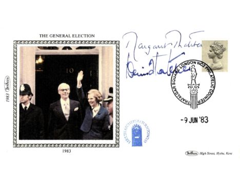 THATCHER MARGARET: (1925-2013) British Prime Minister 1979-90 &amp; DENIS (1915-2003) British Businessman, husband of Margare
