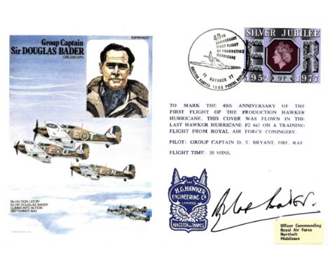BADER DOUGLAS: (1910-1982) British World War II Ace (22.5 victories), recognised for his important role during the Battle of 