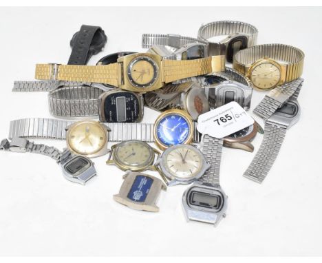 Assorted Timex and other wristwatches

 