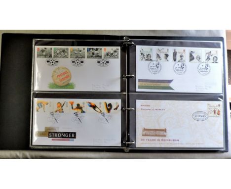 Great Britain-Collection of First Day covers and presentation packs in album