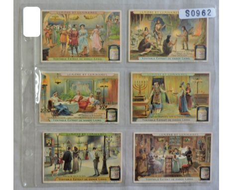 Liebig 1909 Lighting through the Ages set 6 Sanguinetti 962